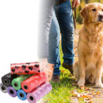 Pungi Igienice Pentru Caini | 3 Role | Saci Deseuri Compatibili Dozator | O Marime