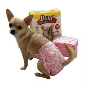 Scutece De Unica Folosinta Pentru Caini Femele | Marime XXS (18–30 cm) | Protectie Antiscurgere | 8 Bucati