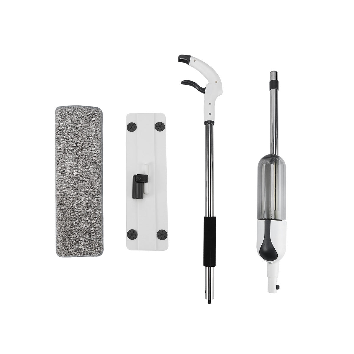 Mop Din Microfibra Cu Rezervor Si Pulverizator | Maner Ergonomic | 3 Lavete Incluse | Fara Galeata - imagine 3