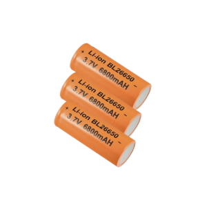 Set 3 Acumulatori Li-Ion 26650 | 6800 mAh | 3.7V | Fara Protectie | Descarcare Mare 20A