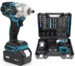 Cheie De Impact si Insurubat 380 Nm | 30 Accesorii Incluse | 2 Acumulatori 48V Li-Ion | Valiza
