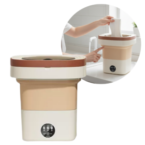 Masina De Spalat Pliabila Portabila 8.5L | Articole Mici Si Lenjerie | 12V | Compacta Si Usor De Transportat