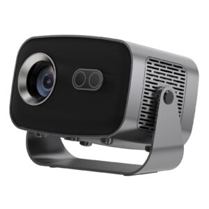 Proiector Portabil 4K HD | Focalizare Automata | Rotatie 180° | Wi-Fi | 200 ANSI Lumeni | Home Cinema Compact