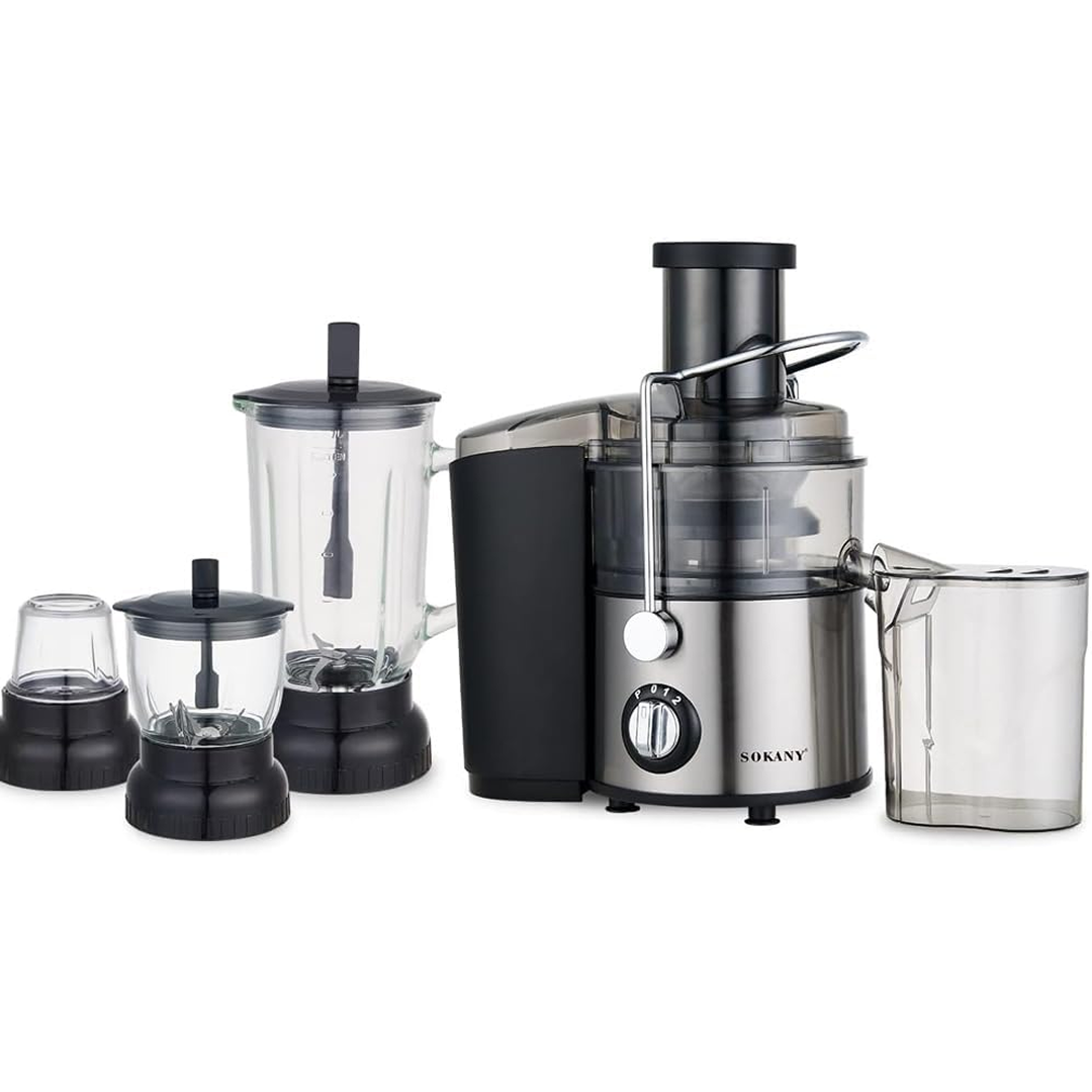 Storcator Multifunctional 4 In 1 | 800W | 2 Viteze + Puls | Blender 1L | Tocator 0.7L | Rasnita 0.25L | Transport Gratuit - imagine 2