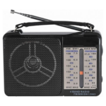 Radio Portabil | FM AM SW | MP3 Player USB Bluetooth TF | Control Volum | Negru