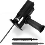 Adaptor Fierastrău Sabie Pentru Bormasina Electrica | Multifunctional, Portabil, Cu 3 Lame