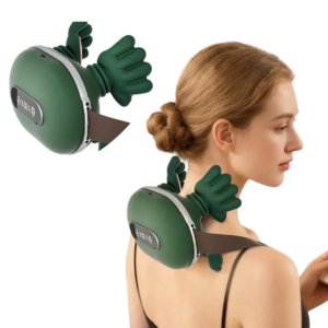 Aparat Masaj Gat si Spate cu Incalzire | 3 Viteze | 2 Niveluri Caldura 40°C/45°C | Wireless | Baterie 2000mAh | Cadoul Perfect