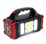 Lanterna cu incarcare solara LED HB-1678 38W, COB lateral, Power Bank, slot USB