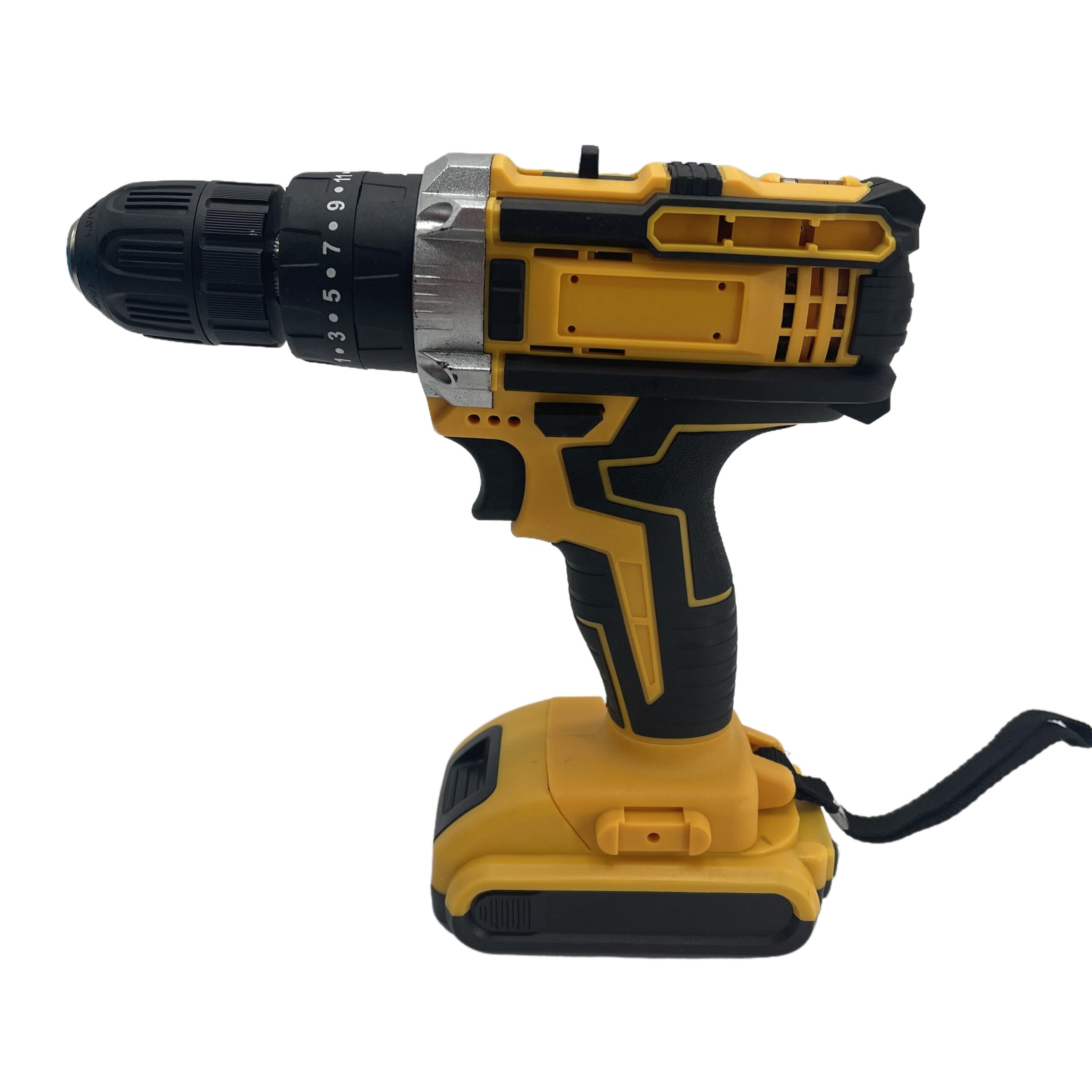 Bormasina Cu Percutie 48V | 2 Acumulatori Li-Ion | 2 Trepte Viteza 0-1500 RPM | 45 Nm | Set Accesorii + Cutie Transport - imagine 5