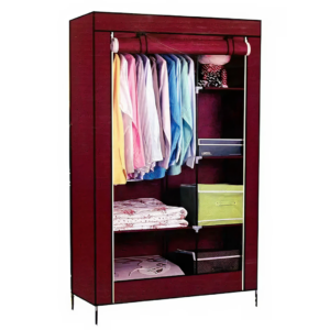 Dulap Textil | Organizator Haine Cu Fermoar | Poliester Impermeabil | 90x45x170 cm