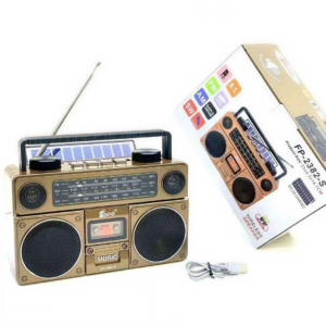 Radio Portabil Incarcare la Soare | Bluetooth 5.3 | AM FM SW MP3 USB TF AUX Panou Solar | 10W | Acumulator 1200mAh