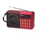 Radio Portabil | FM MP3 | Cititor USB TF Afisaj LED | Acumulator 3.7V | H033U