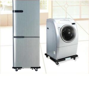 Suport pe roti reglabil pentru aragaz, masina spalat vase si frigider,HB-101, dispozitiv franare roti