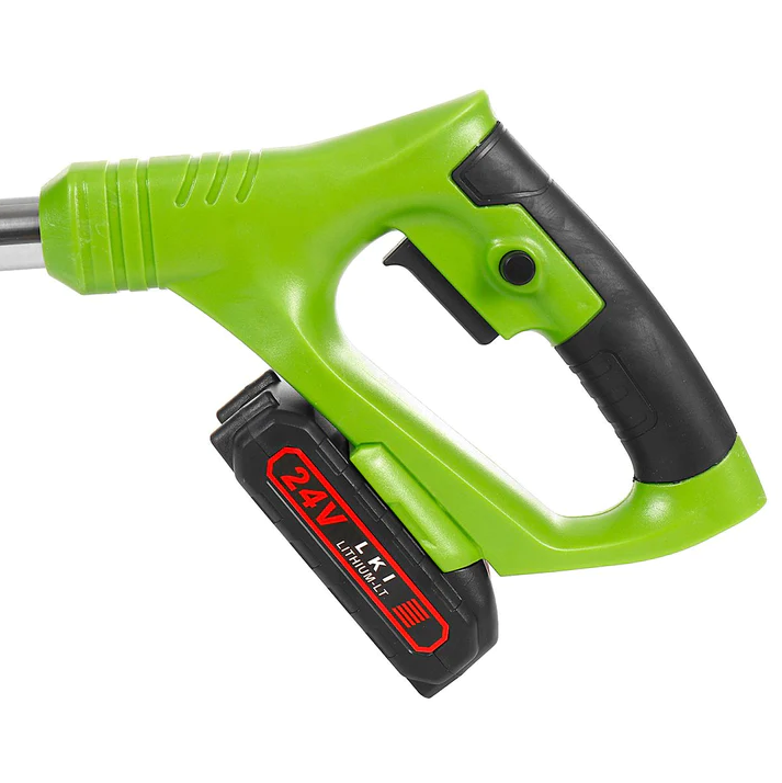 Motocoasa electrica 48V, 4000 mAh, 18000 RPM, cu 2 acumulatori - imagine 8