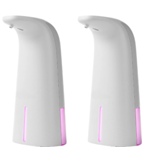 1+1 PROMO Dispenser Automat Sapun Lichid | Cu Senzor | 250 ml | Dozator Igienic Baie Bucatarie | Alb