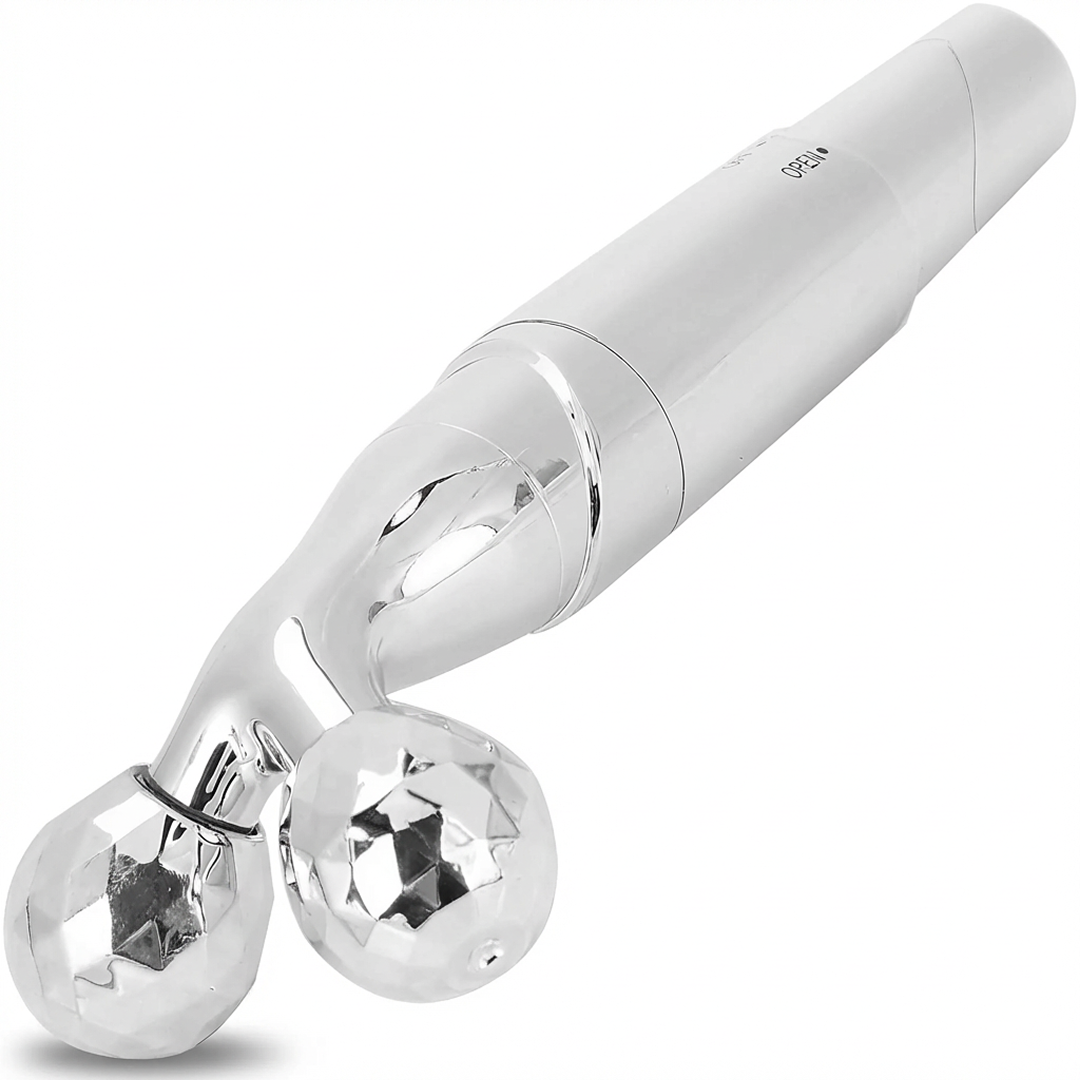 PROMO 1+1 Masaj Facial 4D Cu Role | Tonifiere Si Efect Anti-Imbatranire | Impermeabil | Ergonomic - imagine 2