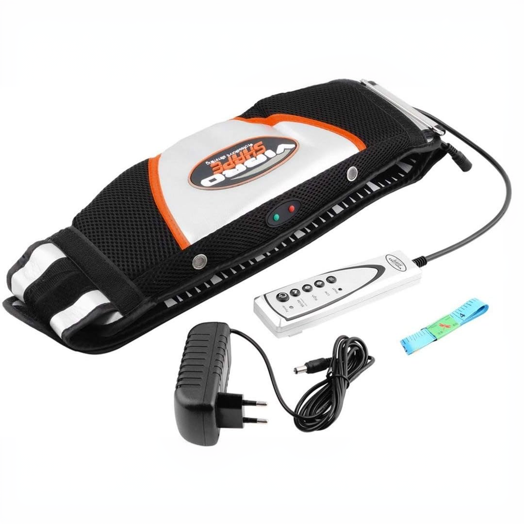 Centura Abdominala Masaj Vibro Shape Cu Incalzire | Vibratii Pentru Talie | Controler | Modelare Si Relaxare - imagine 6