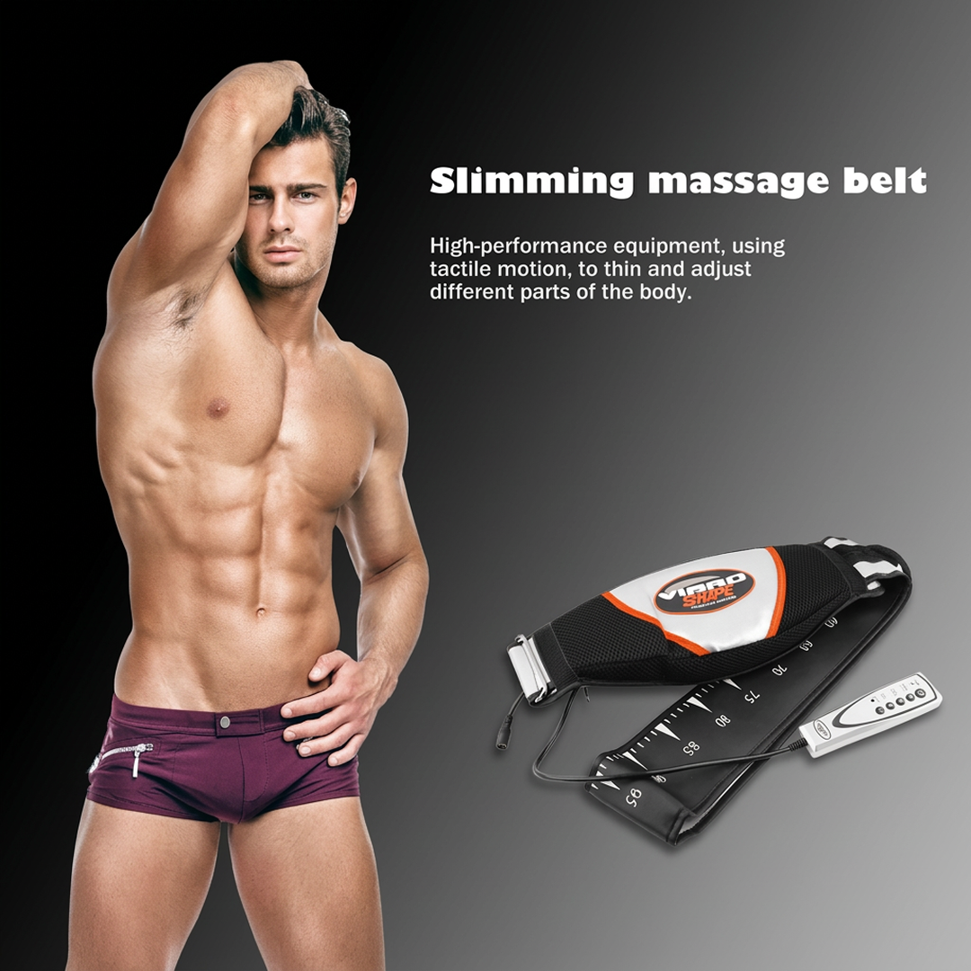 Centura Abdominala Masaj Vibro Shape Cu Incalzire | Vibratii Pentru Talie | Controler | Modelare Si Relaxare - imagine 3