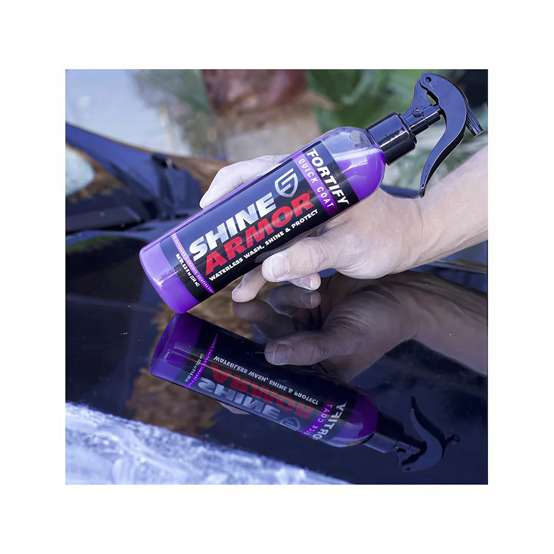 Kit Ceara Lichida Ceramica Auto | Efect Hidrofob | Protectie Vopsea | 236 ml + Laveta Microfibra - imagine 3
