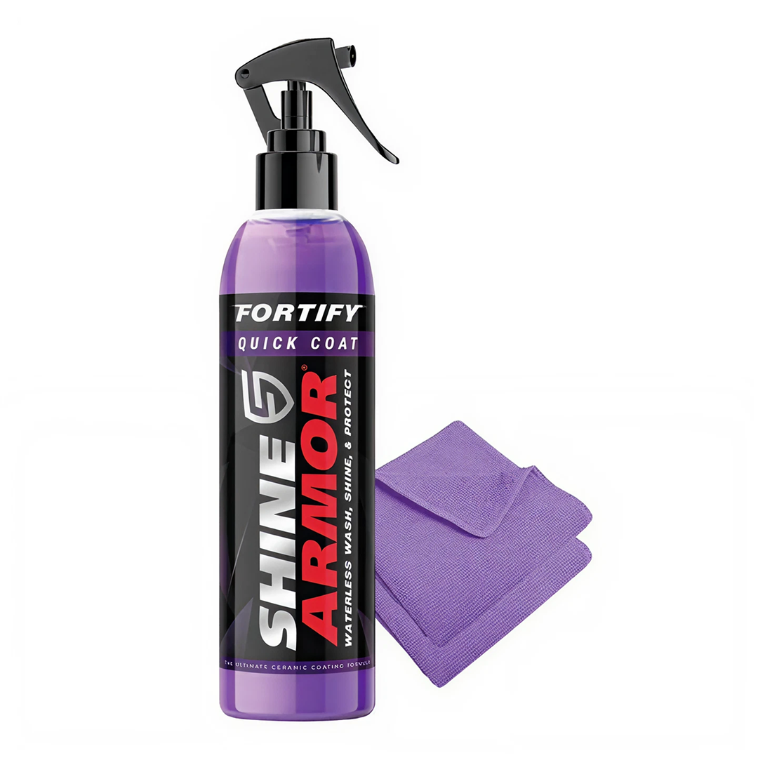Kit Ceara Lichida Ceramica Auto | Efect Hidrofob | Protectie Vopsea | 236 ml + Laveta Microfibra - imagine 6