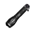 Lanterna CREE LED T6, 8000 lm, raza 500 m, Zoom reglabil, 4 moduri iluminare, aluminiu, rezistenta la  apa Smartmall