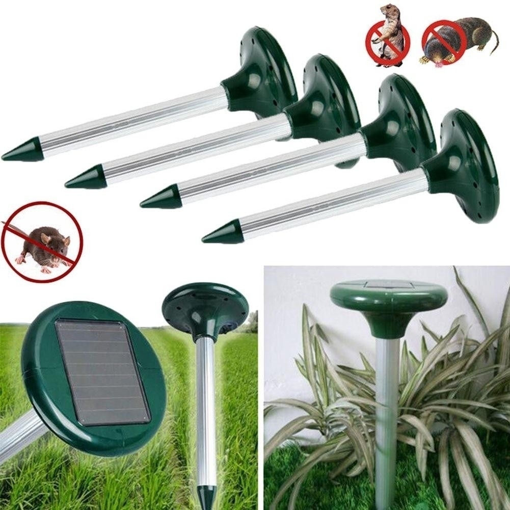 Set 2 aparate pentru alungarea cartitelor cu incarcare solara - Dispozitiv ultrasonic - imagine 5