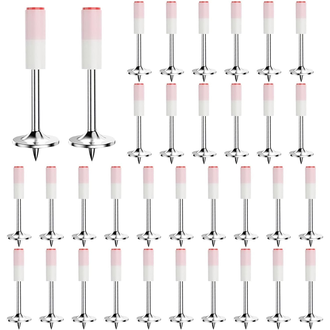 Set Cuie Tip Ciuperca Pentru Pistol | Autopropulsare | 100 Bucati Nituri | 7.3 mm | Pentru Fixare Profesionala - imagine 2