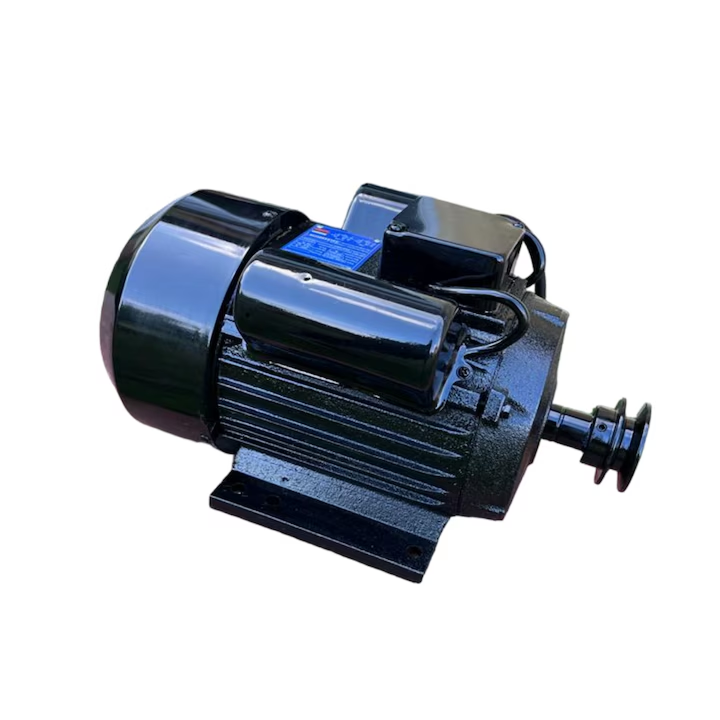 Motor Electric Monofazat 5kW 1400 RPM | Bobinaj Cupru | Carcasa Fonta | Condensatori Inclusi | Fulia Otel - imagine 6