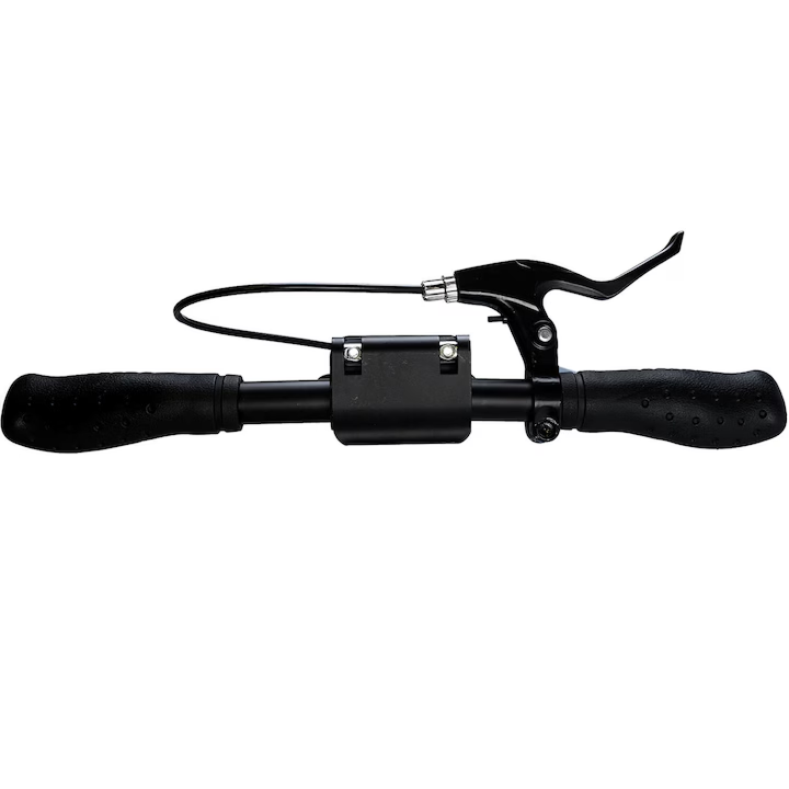 Trotineta Pliabila Cu Suspensii Si Frana Disc | Roti 200mm | Ghidon Reglabil 3 Trepte | Platforma Antiderapanta - imagine 8