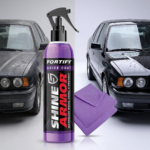 Kit Ceara Lichida Ceramica Auto | Efect Hidrofob | Protectie Vopsea | 236 ml + Laveta Microfibra