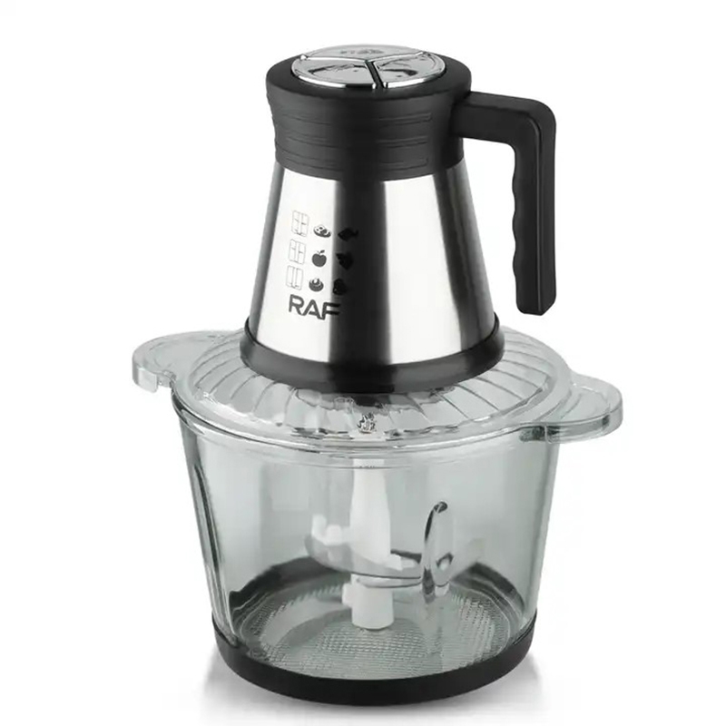 Tocator Electric 800W | Bol Sticla 3L | 2 Viteze | 4 Lame Duble Inox | Protectie Termica