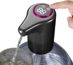 Pompa Apa Electrica USB-C Cu Display LCD | Dozare Automata 30 Sec | Portabila | Compatibila Bidon