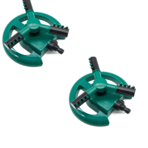 1 + 1 PROMO - Stropitoare rotativa cu 3 brate, reglabila, pentru gazon