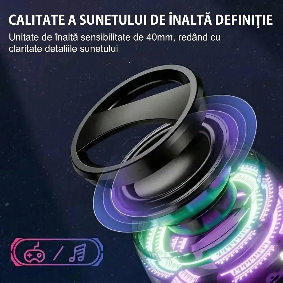 Boxa Bluetooth Magnetica RGB Portabila G200 | 5W | Bluetooth 5.3 | Suport Telefon | Autonomie 7h - imagine 3