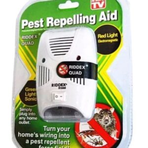 Set 2 Aparate Anti-insecte, gandaci sau sobolani, Pest Repelling Aid, cu ultrasunete, Pest Repelling Aid