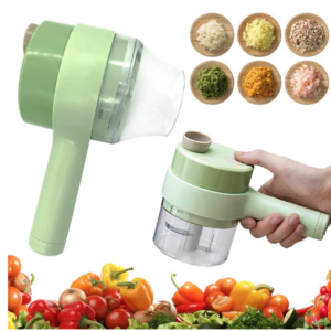 Tocator Electric Alimente 4 In 1 | Maruntitor Multifunctional | 250 Ml | Rapid Si Usor De Folosit