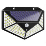 Lampa Solara LED 100 LED Cu Senzor Miscare | 3 Moduri Inteligente | IP65 Impermeabila | 1800 mAh | Exterior