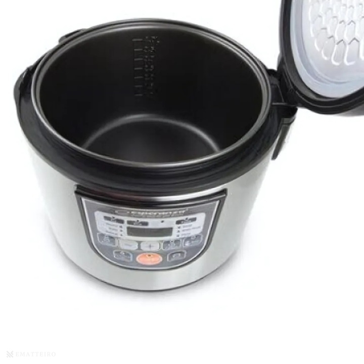 Multicooker Electric cu Gatire Sub Presiune | 5L | 12 Programe | 900W | Display LED | Functii Multiple Gatit - imagine 3