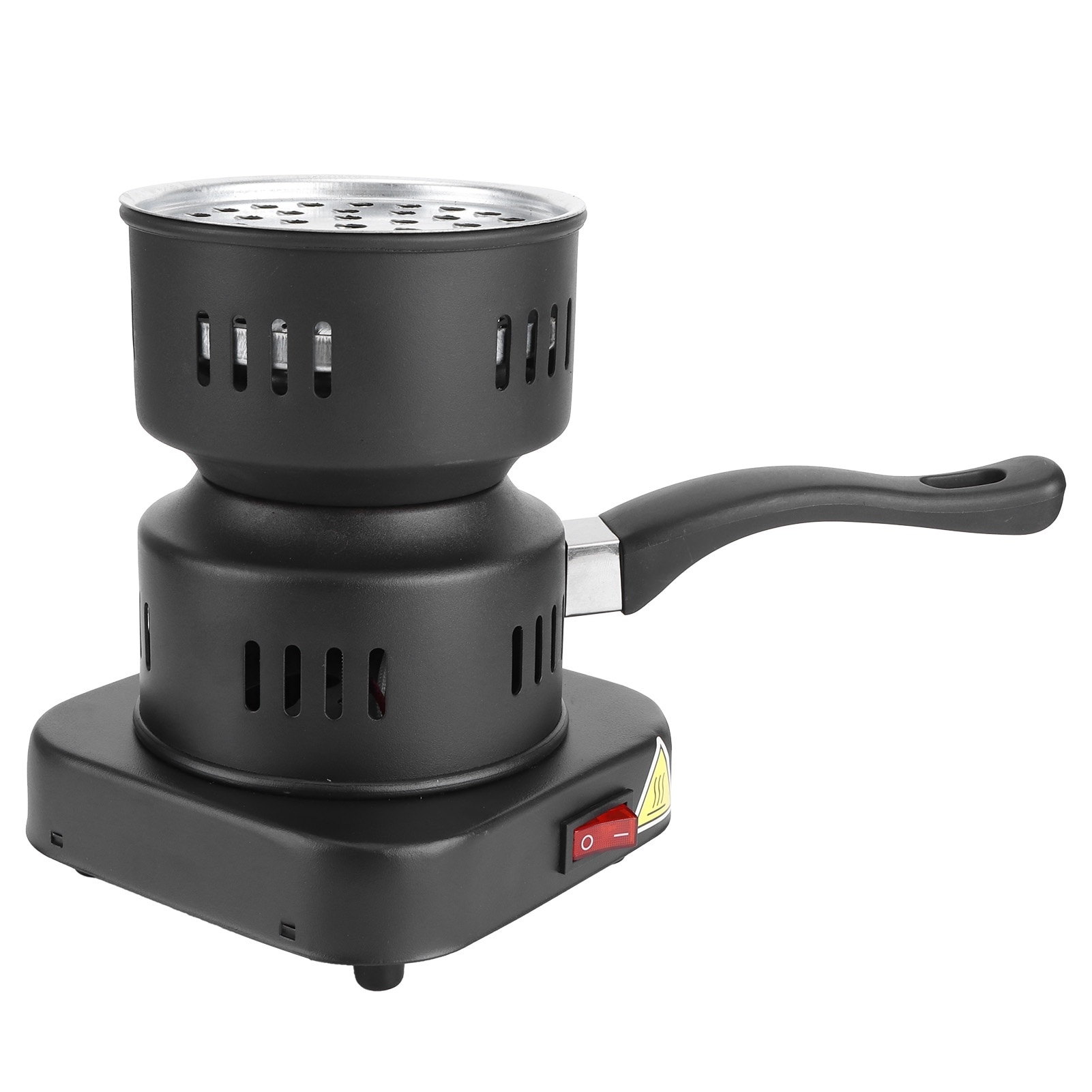 Soba Electrica 1000W Inox | Incalzire Rapida 3-5 Min | Plita Superioara | Compacta 220V - imagine 5
