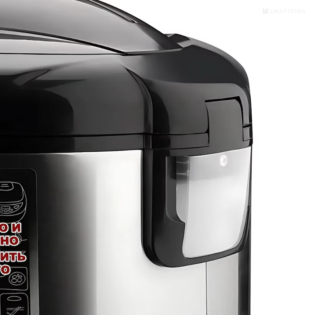 Multicooker Electric cu Gatire Sub Presiune | 5L | 12 Programe | 900W | Display LED | Functii Multiple Gatit - imagine 8