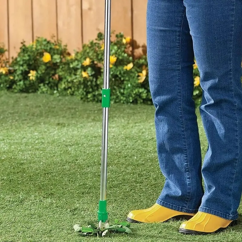 Dispozitiv carlig de scos buruieni fara efort – extractie radacina completa, gradina curata rapid, fara chimicale - imagine 7