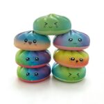 Jucarie Anti-Stres Squishy Dumpling Anti-Stres 8cm | Culori Pastel | Copii 3+