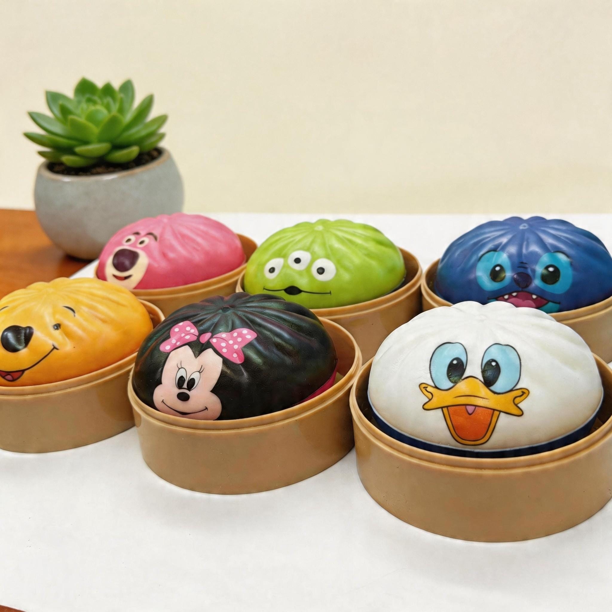 Jucarie squishy Anti-Stres | 6 Personaje Disney | Copii 3+ - imagine 4