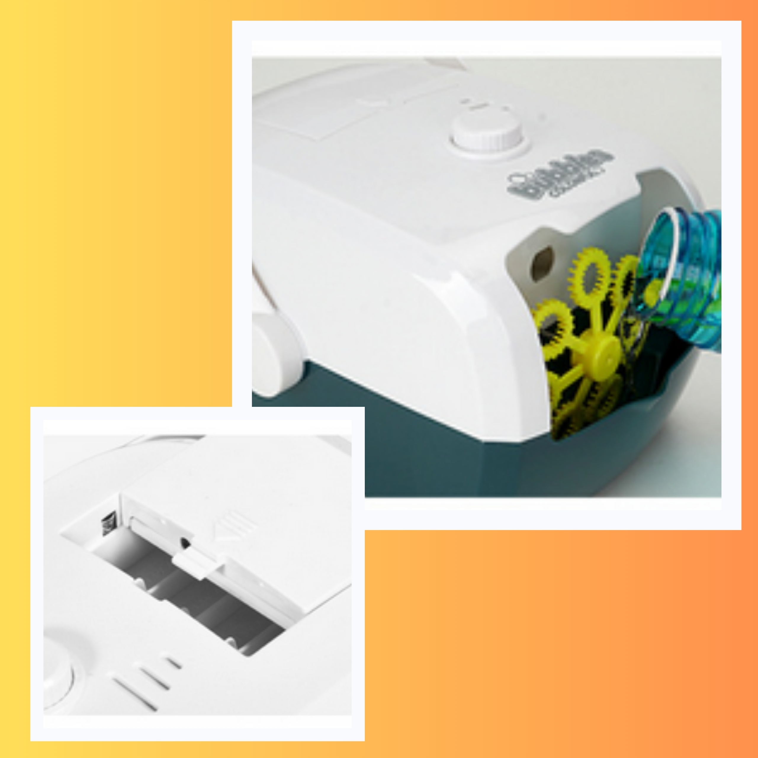 Masina automata de baloane cu lichid inclus – Portabila, distractie instant, mii de bule pentru copii si petreceri - imagine 8