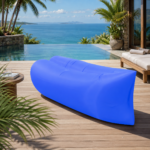 Sezlong gonflabil Lazy Bag Air Sofa – ultra portabil, umflare fara pompa, relaxare instant oriunde
