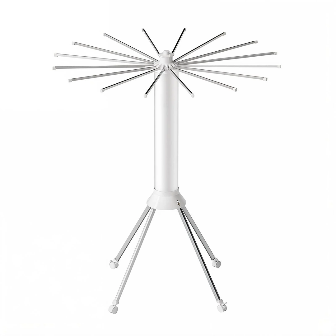Uscator de Haine Vertical Tip Caracatita | Pliabil | 16 Brate | 80cm | Interior si Exterior | Cadou Surpriza Inclus - imagine 2