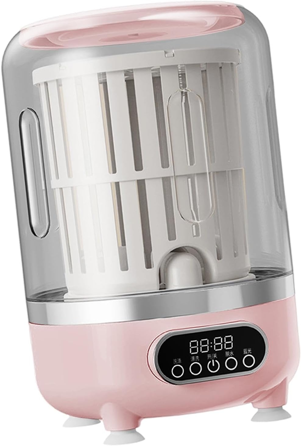 Mini Masina De Spalat Portabila | Capacitate 3L | Spalare Si Stoarcere | Sterilizare Cu Lumina Albastra | Pentru Lenjerie Si Sosete - imagine 2