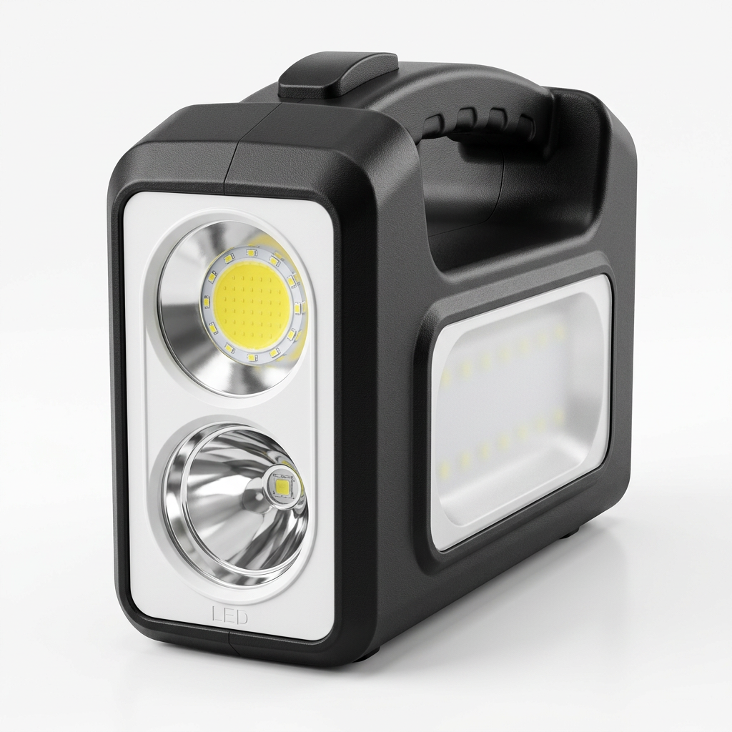 Kit Panou Solar cu 3 Becuri LED si 3 Surse de Iluminat Incorporate | Acopera 10m² | Acumulator Plumb-Acid 6V 4.5Ah | Incarcare Solara sau 220V | USB 5V - imagine 6