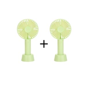 PROMO 1+1 Gratis, MINI VENTILATOR PORTABIL, CU ACUMULATOR, INCARCARE USB, PUTERE 2W