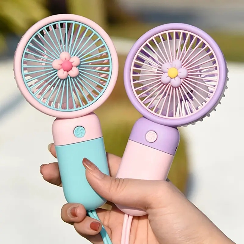 PROMOTIE 1+1 Gratis Mini ventilator portabil, Reincarcabil prin USB - imagine 4